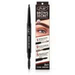 Lapiz de Cejas con Cepillo Color Chocolate Oscuro