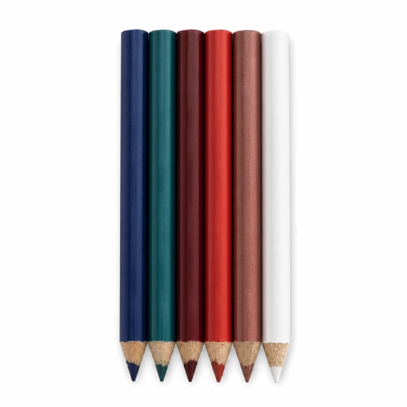 Lapiz delineador 6 colores - pw cosmeticos panama Lápiz Delineador - Imagen 1
