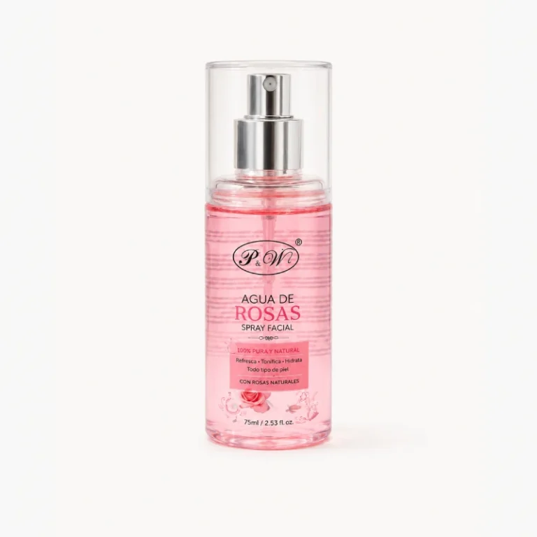 spay facial agua de rosas