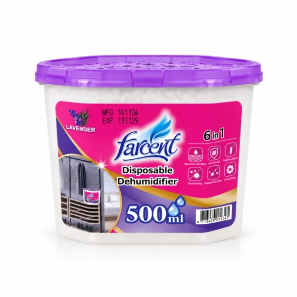 Absorbente de Humedad 500 ml – Fragancia de Lavanda